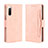 Coque Portefeuille Livre Cuir Etui Clapet BY3 pour Sony Xperia 10 II Rose