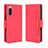 Coque Portefeuille Livre Cuir Etui Clapet BY3 pour Sony Xperia 10 III Lite Rouge