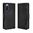 Coque Portefeuille Livre Cuir Etui Clapet BY3 pour Sony Xperia 10 III SO-52B Noir