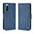 Coque Portefeuille Livre Cuir Etui Clapet BY3 pour Sony Xperia 10 IV Bleu
