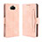 Coque Portefeuille Livre Cuir Etui Clapet BY3 pour Sony Xperia 8 Lite Rose