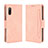 Coque Portefeuille Livre Cuir Etui Clapet BY3 pour Sony Xperia Ace II Rose