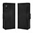 Coque Portefeuille Livre Cuir Etui Clapet BY3 pour Sony Xperia Ace II SO-41B Noir