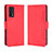 Coque Portefeuille Livre Cuir Etui Clapet BY3 pour Vivo iQOO Neo5 5G Rouge