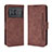 Coque Portefeuille Livre Cuir Etui Clapet BY3 pour Vivo X Note Marron