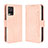 Coque Portefeuille Livre Cuir Etui Clapet BY3 pour Vivo Y21t Rose