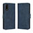 Coque Portefeuille Livre Cuir Etui Clapet BY3 pour Wiko Power U10 Bleu