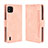 Coque Portefeuille Livre Cuir Etui Clapet BY3 pour Wiko Y62 Rose