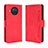 Coque Portefeuille Livre Cuir Etui Clapet BY3 pour Xiaomi Mi 10i 5G Rouge