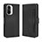 Coque Portefeuille Livre Cuir Etui Clapet BY3 pour Xiaomi Mi 11i 5G Noir