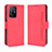 Coque Portefeuille Livre Cuir Etui Clapet BY3 pour Xiaomi Mi 11T Pro 5G Rouge