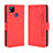 Coque Portefeuille Livre Cuir Etui Clapet BY3 pour Xiaomi POCO C31 Rouge