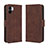 Coque Portefeuille Livre Cuir Etui Clapet BY3 pour Xiaomi Poco C50 Marron