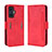 Coque Portefeuille Livre Cuir Etui Clapet BY3 pour Xiaomi Poco F4 GT 5G Rouge