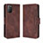 Coque Portefeuille Livre Cuir Etui Clapet BY3 pour Xiaomi Poco M3 Marron