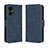 Coque Portefeuille Livre Cuir Etui Clapet BY3 pour Xiaomi Poco M4 5G Bleu