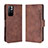 Coque Portefeuille Livre Cuir Etui Clapet BY3 pour Xiaomi Poco M4 Pro 5G Marron