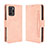 Coque Portefeuille Livre Cuir Etui Clapet BY3 pour Xiaomi Poco X3 GT 5G Rose