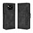 Coque Portefeuille Livre Cuir Etui Clapet BY3 pour Xiaomi Poco X3 NFC Noir