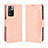 Coque Portefeuille Livre Cuir Etui Clapet BY3 pour Xiaomi Poco X4 NFC Rose