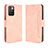 Coque Portefeuille Livre Cuir Etui Clapet BY3 pour Xiaomi Redmi 10 4G Rose