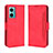 Coque Portefeuille Livre Cuir Etui Clapet BY3 pour Xiaomi Redmi 10 5G Rouge