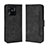 Coque Portefeuille Livre Cuir Etui Clapet BY3 pour Xiaomi Redmi 10 Power Noir