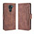 Coque Portefeuille Livre Cuir Etui Clapet BY3 pour Xiaomi Redmi 10X 4G Marron