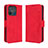 Coque Portefeuille Livre Cuir Etui Clapet BY3 pour Xiaomi Redmi 11A 4G Rouge