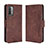 Coque Portefeuille Livre Cuir Etui Clapet BY3 pour Xiaomi Redmi 9 Power Marron