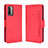 Coque Portefeuille Livre Cuir Etui Clapet BY3 pour Xiaomi Redmi 9 Power Rouge