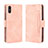 Coque Portefeuille Livre Cuir Etui Clapet BY3 pour Xiaomi Redmi 9i Rose