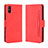 Coque Portefeuille Livre Cuir Etui Clapet BY3 pour Xiaomi Redmi 9i Rouge