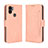 Coque Portefeuille Livre Cuir Etui Clapet BY3 pour Xiaomi Redmi A1 Plus Rose