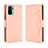 Coque Portefeuille Livre Cuir Etui Clapet BY3 pour Xiaomi Redmi Note 10 4G Rose