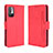 Coque Portefeuille Livre Cuir Etui Clapet BY3 pour Xiaomi Redmi Note 10 5G Rouge