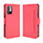 Coque Portefeuille Livre Cuir Etui Clapet BY3 pour Xiaomi Redmi Note 10 JE 5G Rouge