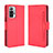 Coque Portefeuille Livre Cuir Etui Clapet BY3 pour Xiaomi Redmi Note 10 Pro 4G Rouge