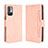 Coque Portefeuille Livre Cuir Etui Clapet BY3 pour Xiaomi Redmi Note 11 SE 5G Rose