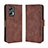 Coque Portefeuille Livre Cuir Etui Clapet BY3 pour Xiaomi Redmi Note 11T Pro 5G Marron