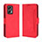 Coque Portefeuille Livre Cuir Etui Clapet BY3 pour Xiaomi Redmi Note 11T Pro 5G Rouge