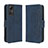 Coque Portefeuille Livre Cuir Etui Clapet BY3 pour Xiaomi Redmi Note 12S Bleu