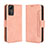 Coque Portefeuille Livre Cuir Etui Clapet BY3 pour Xiaomi Redmi Note 12S Rose