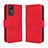 Coque Portefeuille Livre Cuir Etui Clapet BY3 pour Xiaomi Redmi Note 12S Rouge