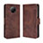 Coque Portefeuille Livre Cuir Etui Clapet BY3 pour Xiaomi Redmi Note 9 5G Marron