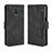 Coque Portefeuille Livre Cuir Etui Clapet BY3 pour Xiaomi Redmi Note 9S Noir