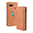 Coque Portefeuille Livre Cuir Etui Clapet BY4 pour Asus ROG Phone II ZS660KL Marron