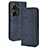 Coque Portefeuille Livre Cuir Etui Clapet BY4 pour Asus ZenFone 10 Bleu