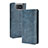 Coque Portefeuille Livre Cuir Etui Clapet BY4 pour Asus Zenfone 7 ZS670KS Bleu