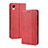 Coque Portefeuille Livre Cuir Etui Clapet BY4 pour Asus ZenFone Live L2 ZA550KL Rouge